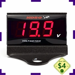 digital voltmeter Motorcycle Mini LED Digital Voltmeter Voltage Meter Instruments Gauge For Tmax 530 Xmax 300 Y15ZR LC135