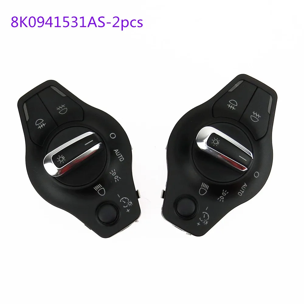 

SCJYRXS Auto Headlight Fog Light Switch Control For A4 A5 Q5 8K0941531AS 8K0 941 531AL 8K0 941 531 AS 8K0 941 531AS