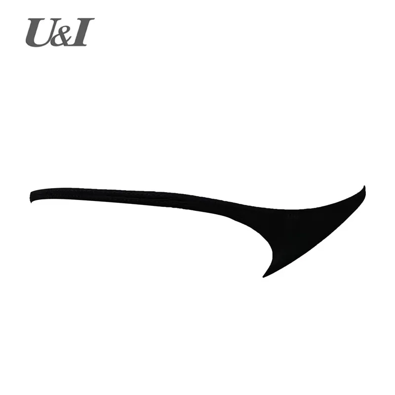 U&I sexy thong men\'s thin elastic nylon low waist scrotum pocket pouch bikini men\'s T pants