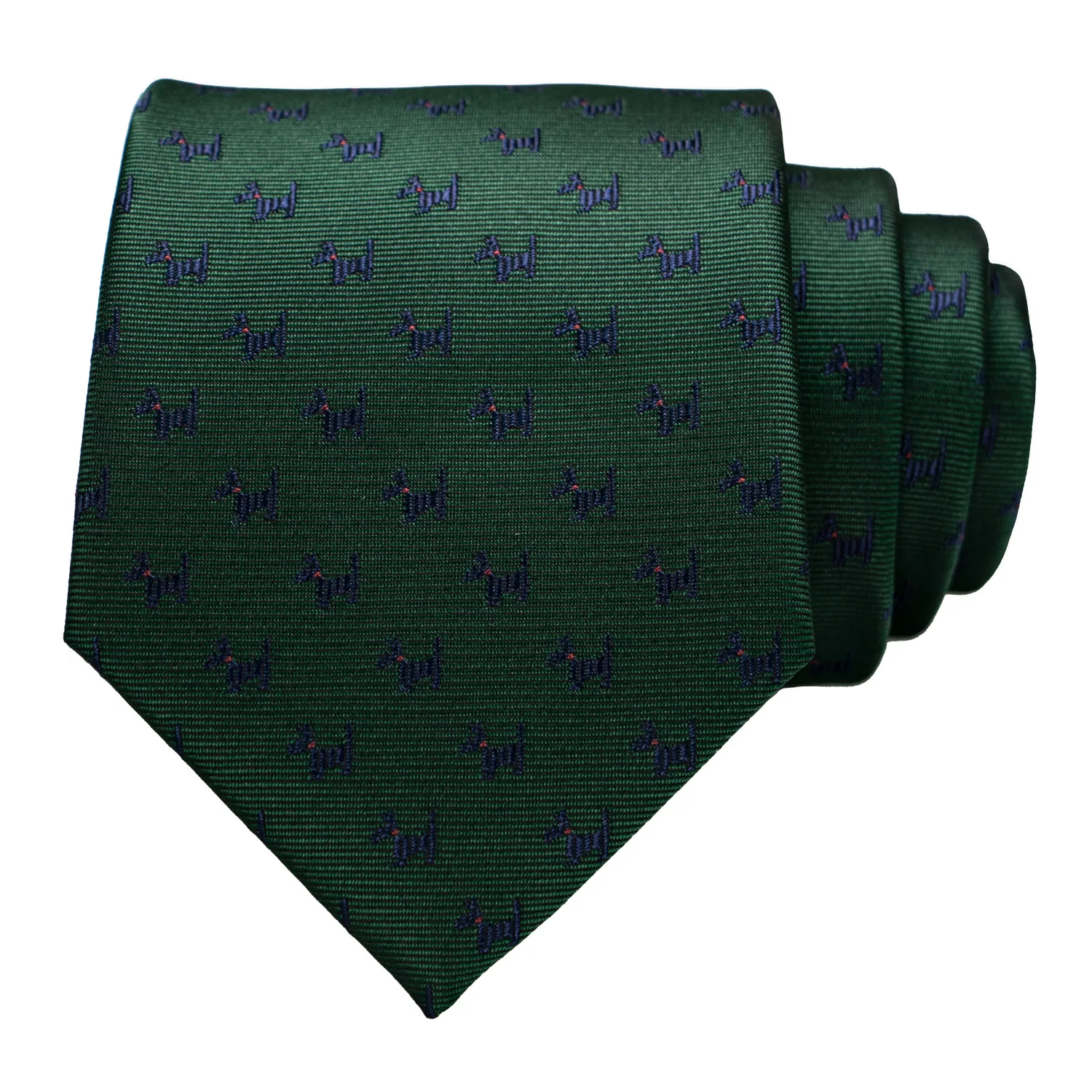 Neues Design Tierkrawatte für Männer, Seidenkrawatte mit Dinosaurier-, Schnecken-, Fuchs- und Flamingo-Motiven, Jacquard, Modisch für Party und Hochzeit, Gravata-Krawatten – Detail 12