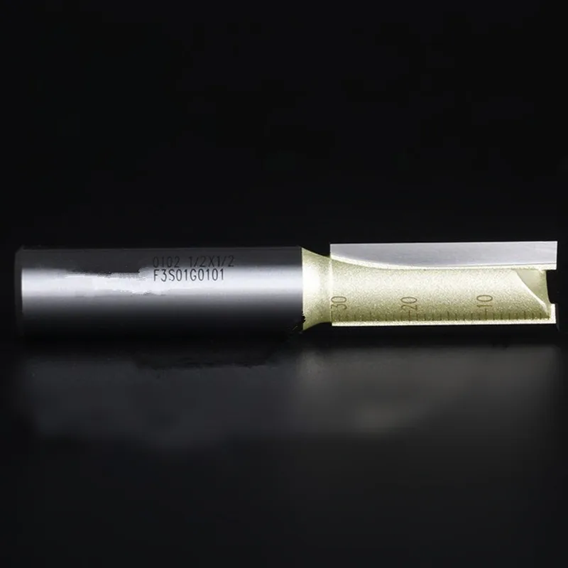 Due Doppio Flauti Dritti Slot di Legno di Frese E Taglierine Per Micro SIM Solido Carburo di Foma Router di CNC Bit Fresa Ferramentas Para Madeira