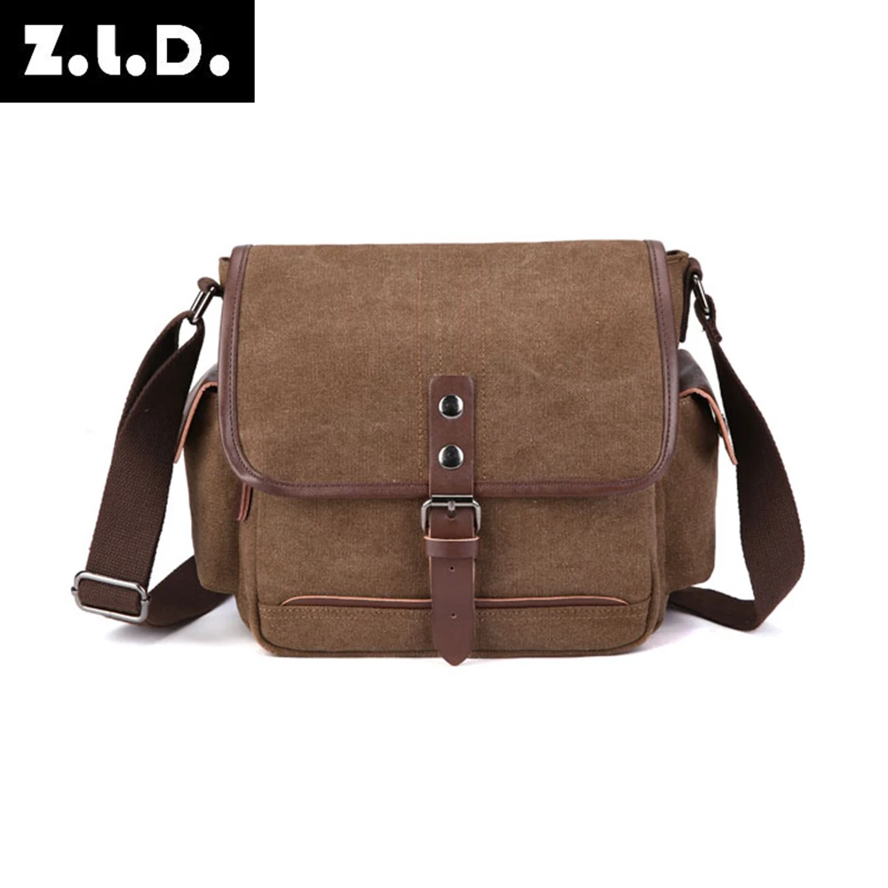 Imagem -02 - Grande Capacidade Bolsa de Ombro Messenger Bolsa Maleta de Negócios Laptop Bolsa Moda Casual Brand Designer Canvas Messenger Bag