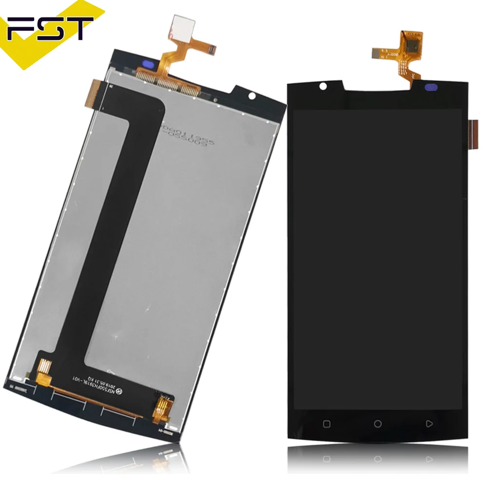 Imagem -02 - Display Lcd e Substituição do Conjunto Digitador de Tela Sensível ao Toque Oukitel K10000 Pro K10000 Pro 55