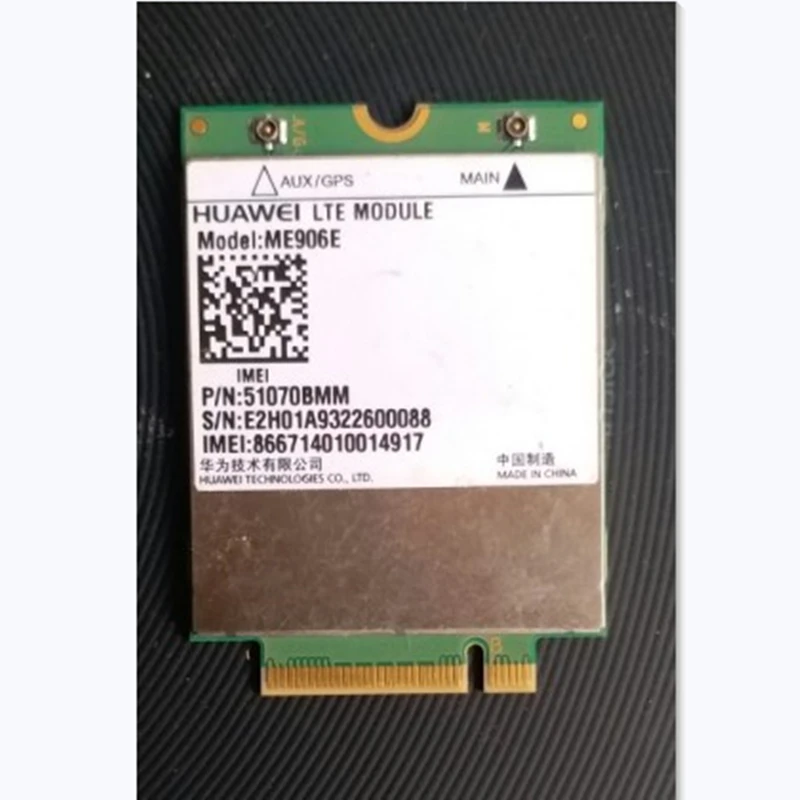 Unlocked ME906E LTE (FDD/TDD) M.2 4G Wireless GNSS NGFF module New&Original Genuine for Ultrabook Notebook Tablet