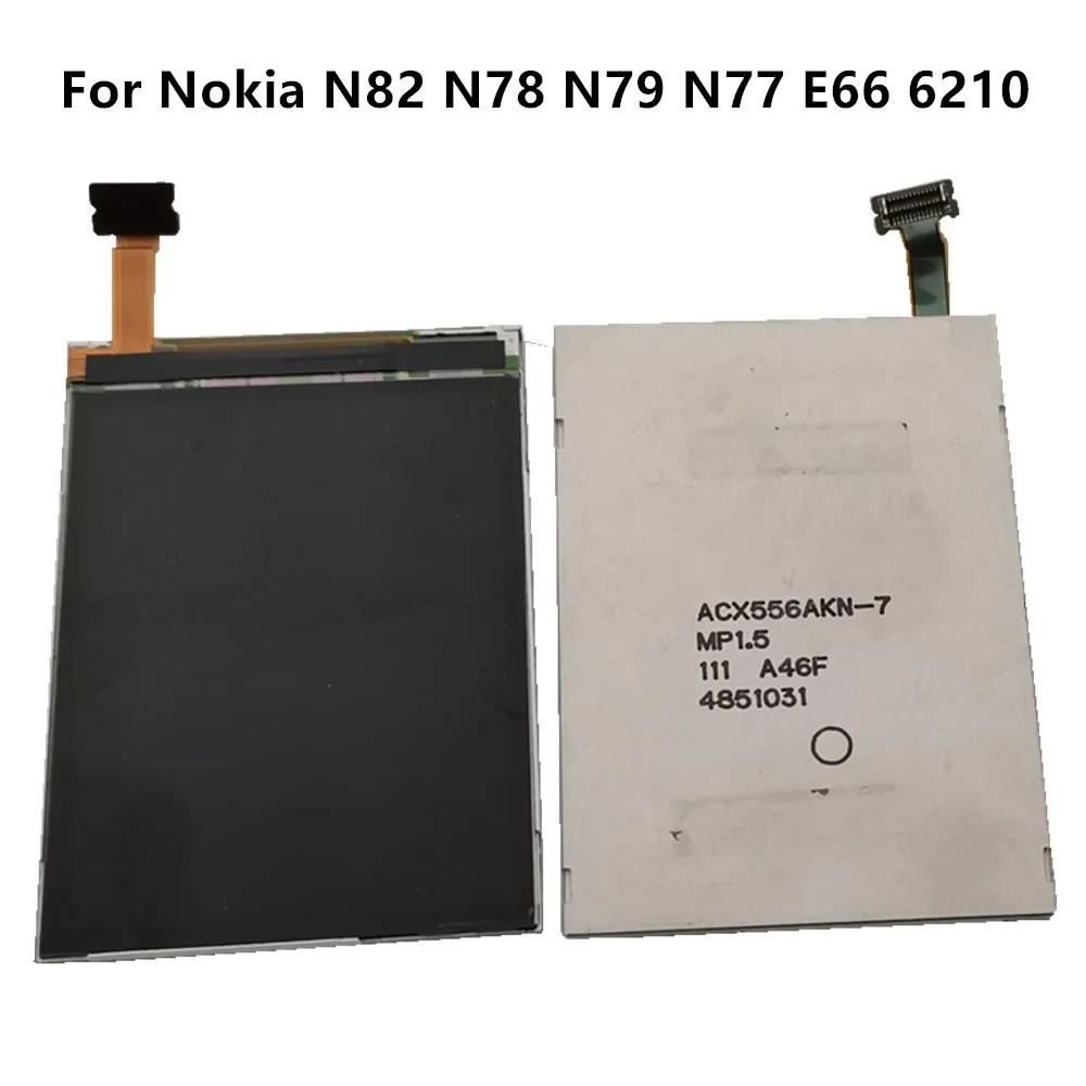 

Azqqlbw 10 шт./лот для Nokia N82 N78 N79 N77 E66 6210 ЖК-дисплей запасные части