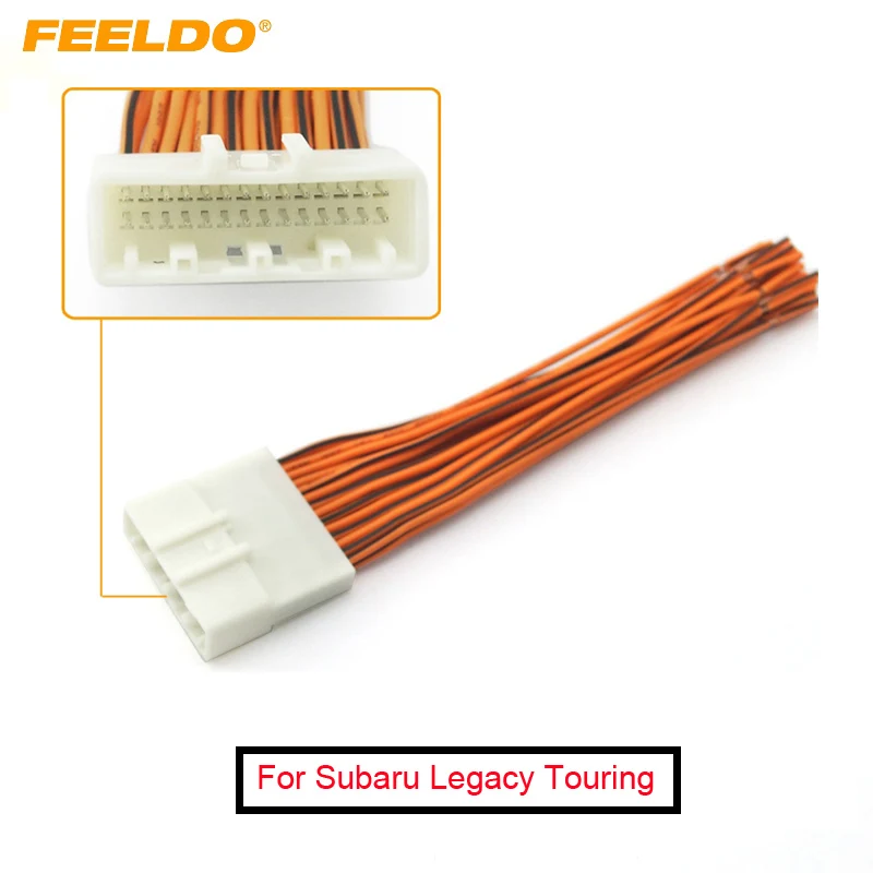 

FEELDO 1PC Car Radio Stereo Wiring Harness Adapter Plug For Impreza Wagon/Levorg Aftermarket Stereo Installation #FD-2022