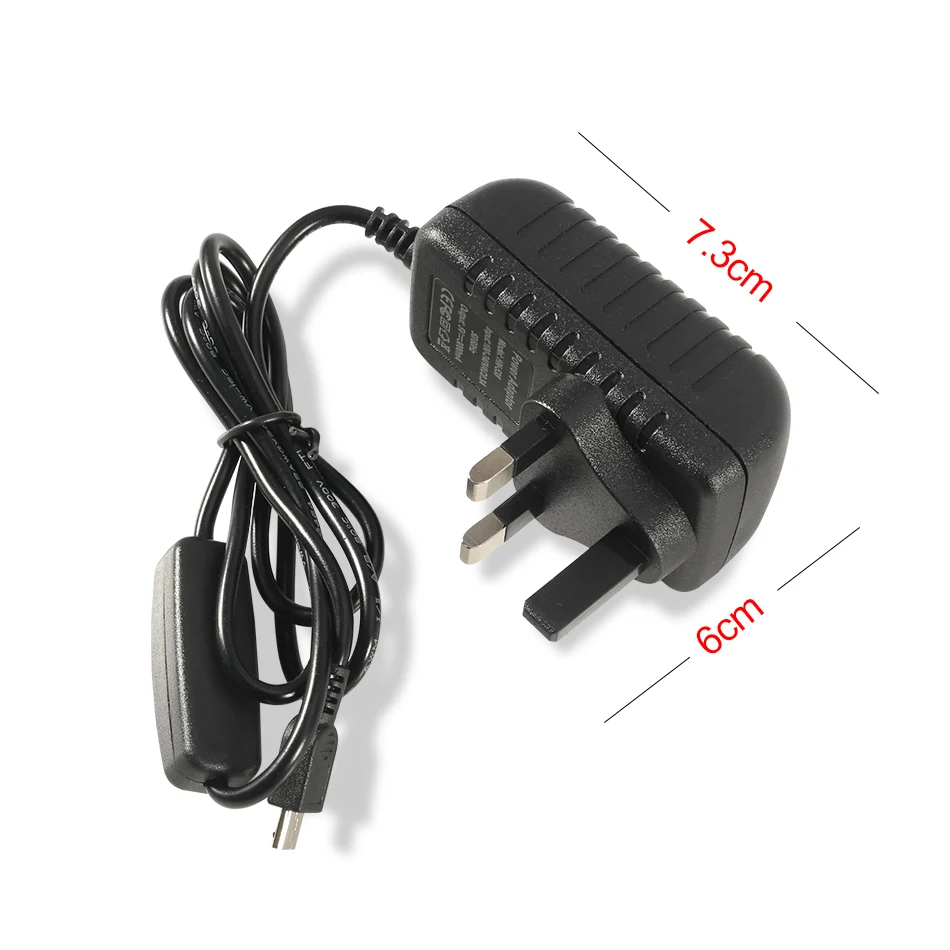 For Raspberry Pi 3 Modelo B 5V 3A Power Supply EU US UK AU Power Charger Micro USB Port For Raspberry pi 2B/3B/3B+