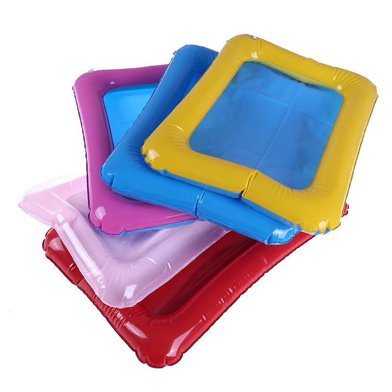 Dynamic Sand Tray Indoor Magic Play Sand Children Toys Space Inflatable Accessories Plastic Mobile Table 32x25cm/45x32cm