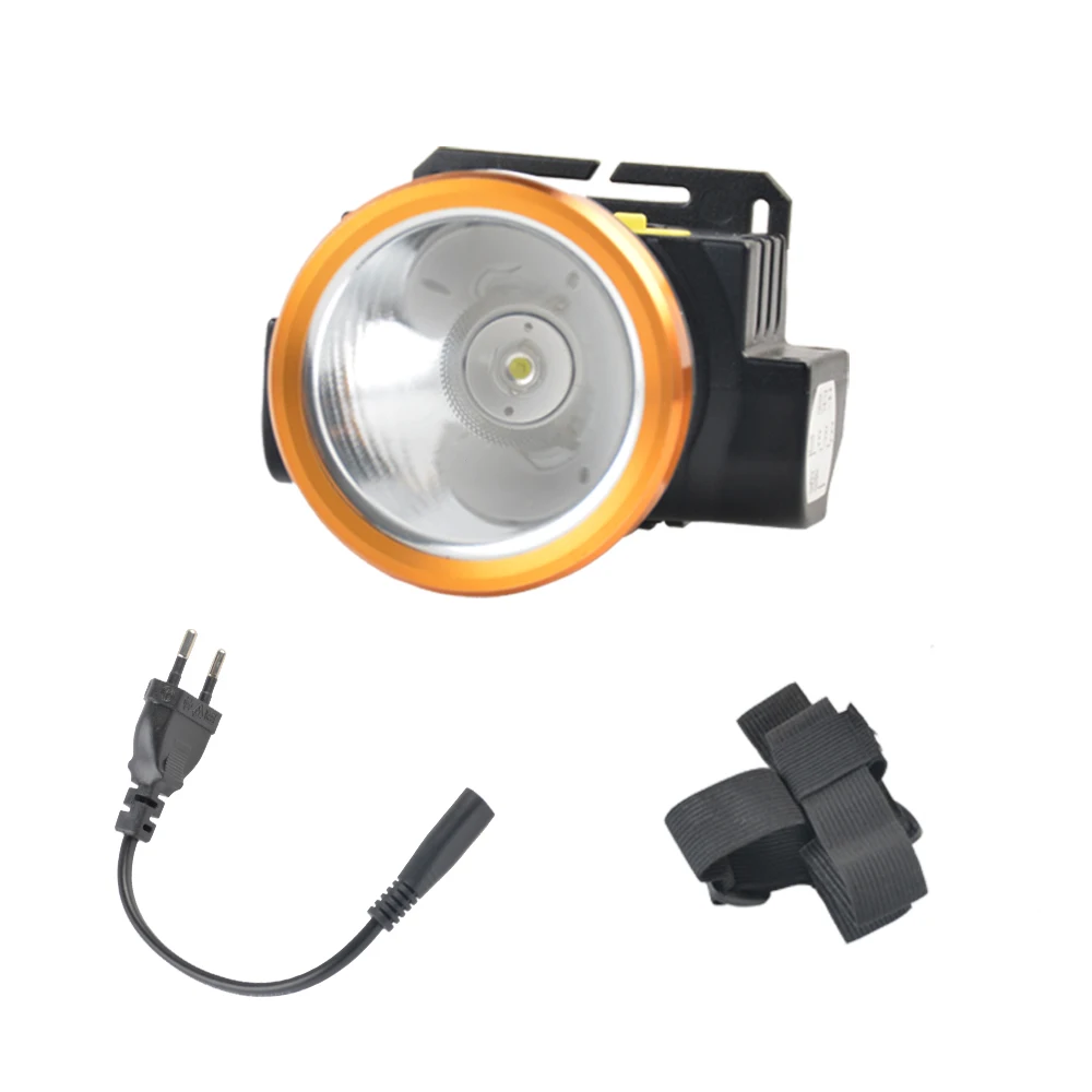 High Lumen LED Headlights Strong Light Long Shot 45W Rechargeable Headlights Nighttime Fishing Rideing Portable Headlamp