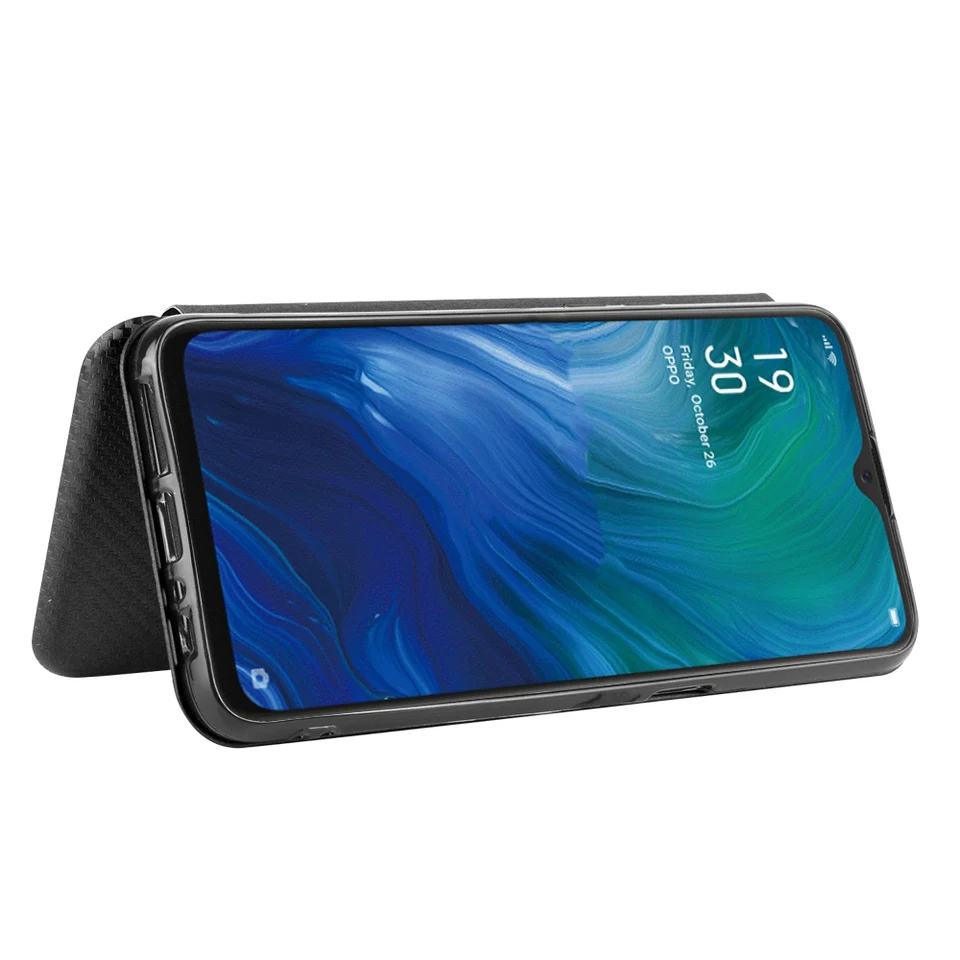 OPPO - OPPO RENO A 64GB ケースつき     OPPO CHP1983 For Oppo Reno A Case Magnetic Leather Slim Case For Oppo Reno A