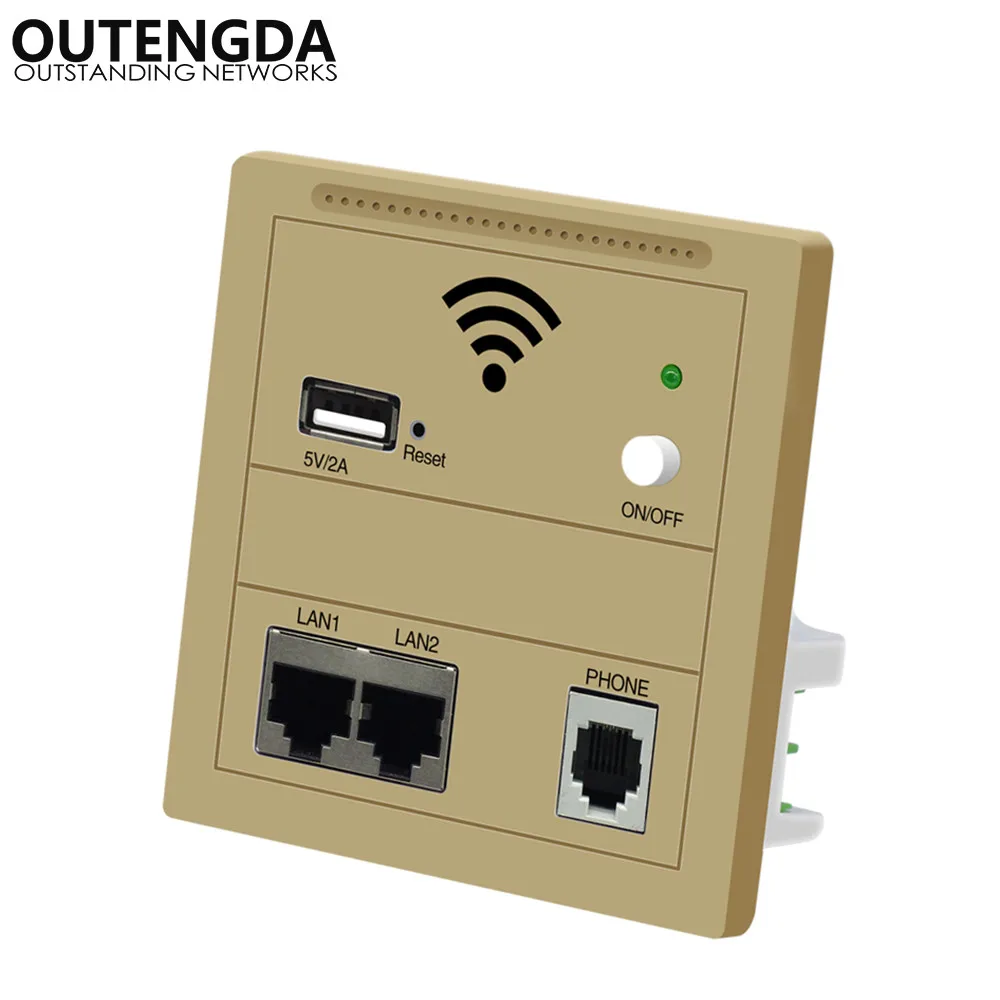 Repetidor con enchufe AP de pared, punto de acceso inalámbrico, 300Mbps, AP RJ45, 220v, extensor PoE, enrutador USB, 802.3AF, AC100-240V