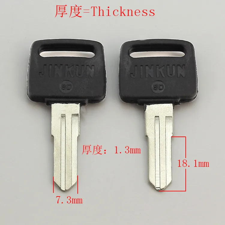 A177 left groove Wholesale Locksmith Keymother Brass House Home Door Blank Empty Key Blanks Keys 25 pieces/lot