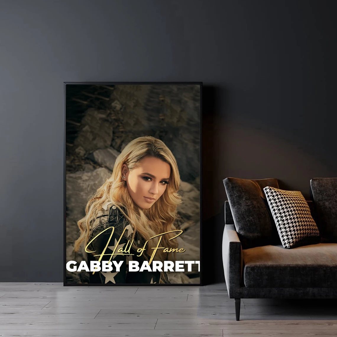 Gabby Barrett Music Album Cover Poster Rap Hip Hop Pop Music Star Canvas Poster Print (No Frame)