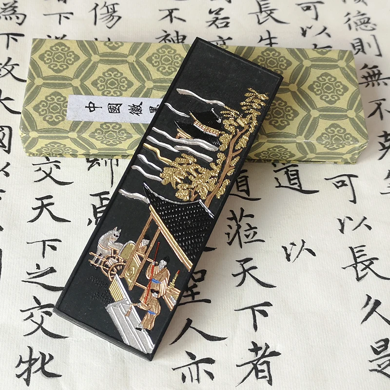 

Hui Mo Chinese Traditional Paint ink stick Solid ink stick for calligraphy and painting Color Ink stick Song Yan Mo