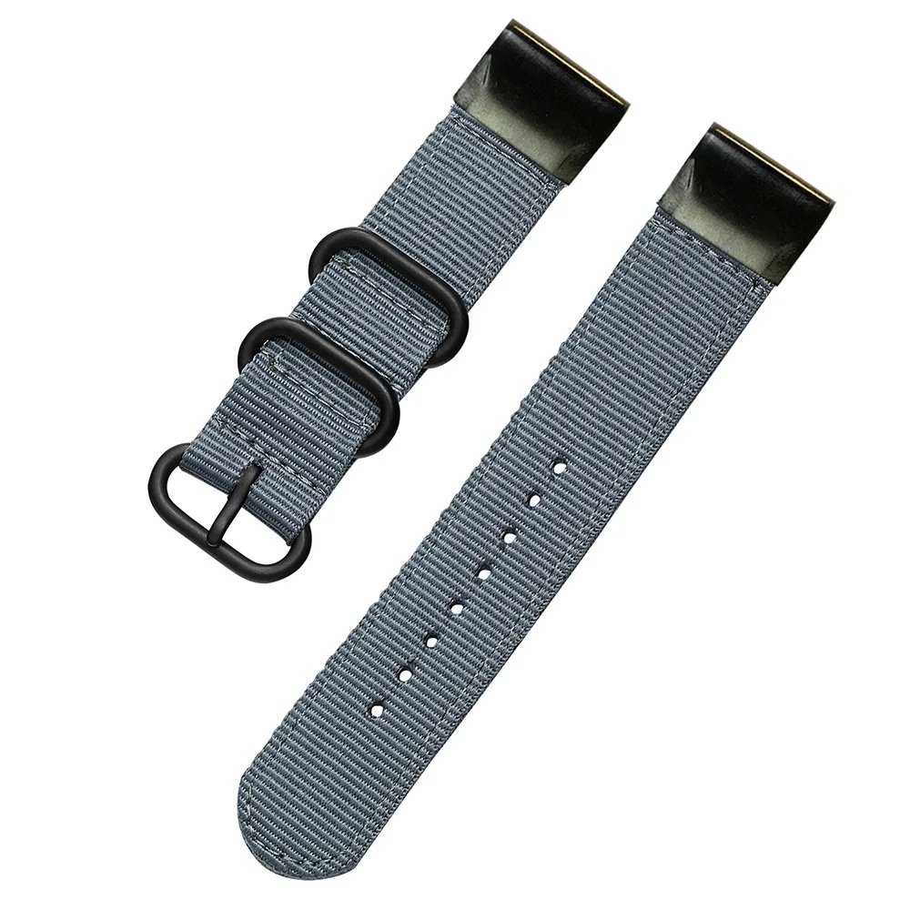 26 22 20mm Nylon Watchband for Garmin Fenix 5X 5 5S Plus 3 3 HR/Forerunner 935/945 Quick Release Easy Fit Watch Strap Band
