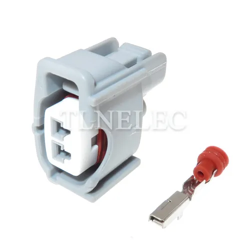 Ploe de 2 pines impermeable para inyector de combustible, Conector de cable hembra para Toyota, Honda, Corolla, 6189-0611