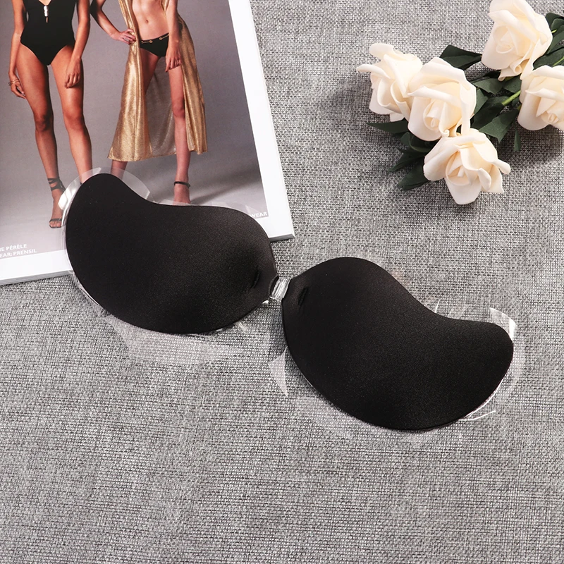 New Sexy Invisible Bras Women Push Up Silicone Mango Bra Self Adhesive Seamless Strapless Front Closure Gel Lingerie Hot