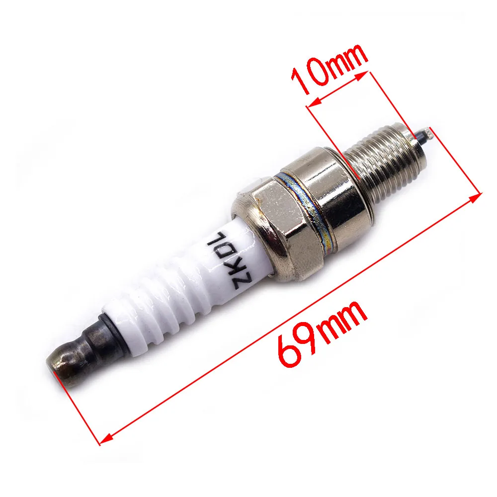 44-6 Cylinder Block ZKDL Spark Plugs Accessory Kit For 47cc 49cc Mini Dirt ATV Pocket Bikes Minimoto