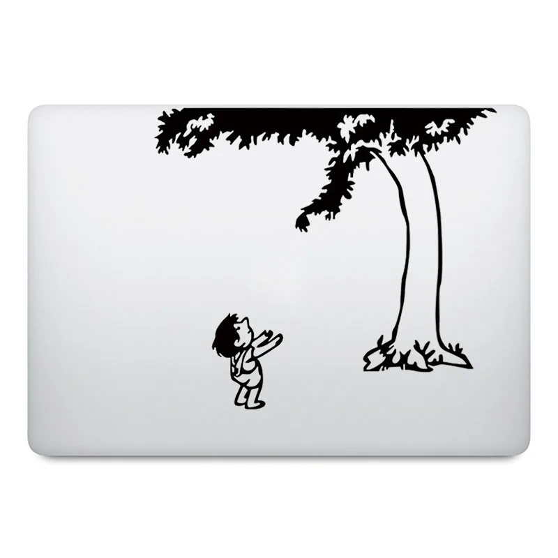 The Law Of Attraction Little Newton Laptop Sticker for Macbook Pro Air 11 13 Retina 15 Inch Mac Book Skin Notebook Decal Decor