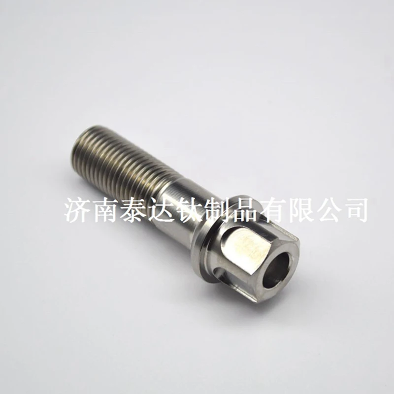 

Jntitanti anti-theft Gr.5 titanium auto wheel bolt (4 pieces+1keys)