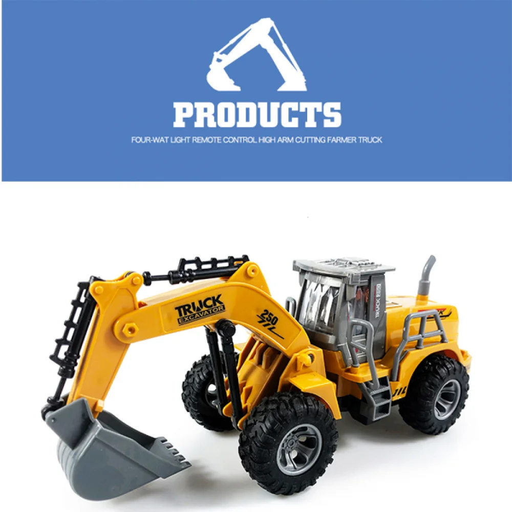 1/30 RC Excavator Remote Controlled Bulldozer Truck Car Construction Vehicles Toy Radio Control Bulldozer  for Boys Toys Gifts