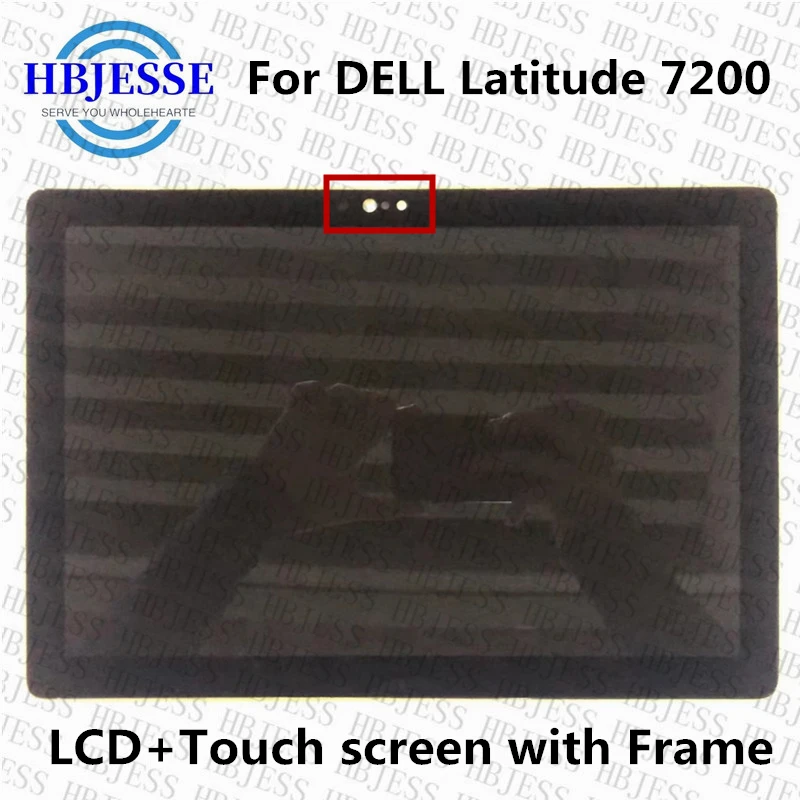 

LQ0DASC823 LQ123N1JX35 DVT1 12.3''Laptop LCD Touch Screen Digitizer Assembly for DELL Latitude 7200 2 in 1 DP/N:0MRN97 1920*1280