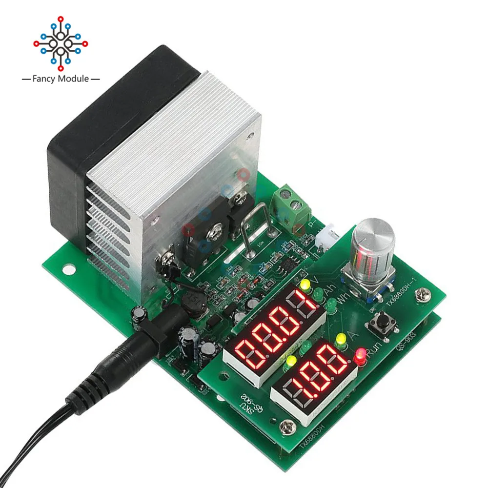 Multi-Functional Constant Current Electronic Load 9.99A 60W 30V Discharge Power Supply Battery Capacity Tester Module