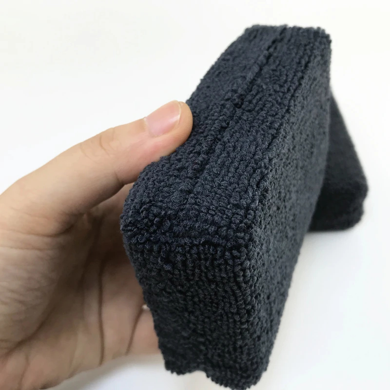 Lucullan 10 PCS Car Care Premium Microfiber Applicators Pad Microfiber Hand Wax Polishing Detailing Sponges