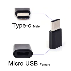 2020 Hot sale Micro USB Female to Type-c USB-C Male Adapter Converter Charging Connector Micro USB to Type-c Adapter