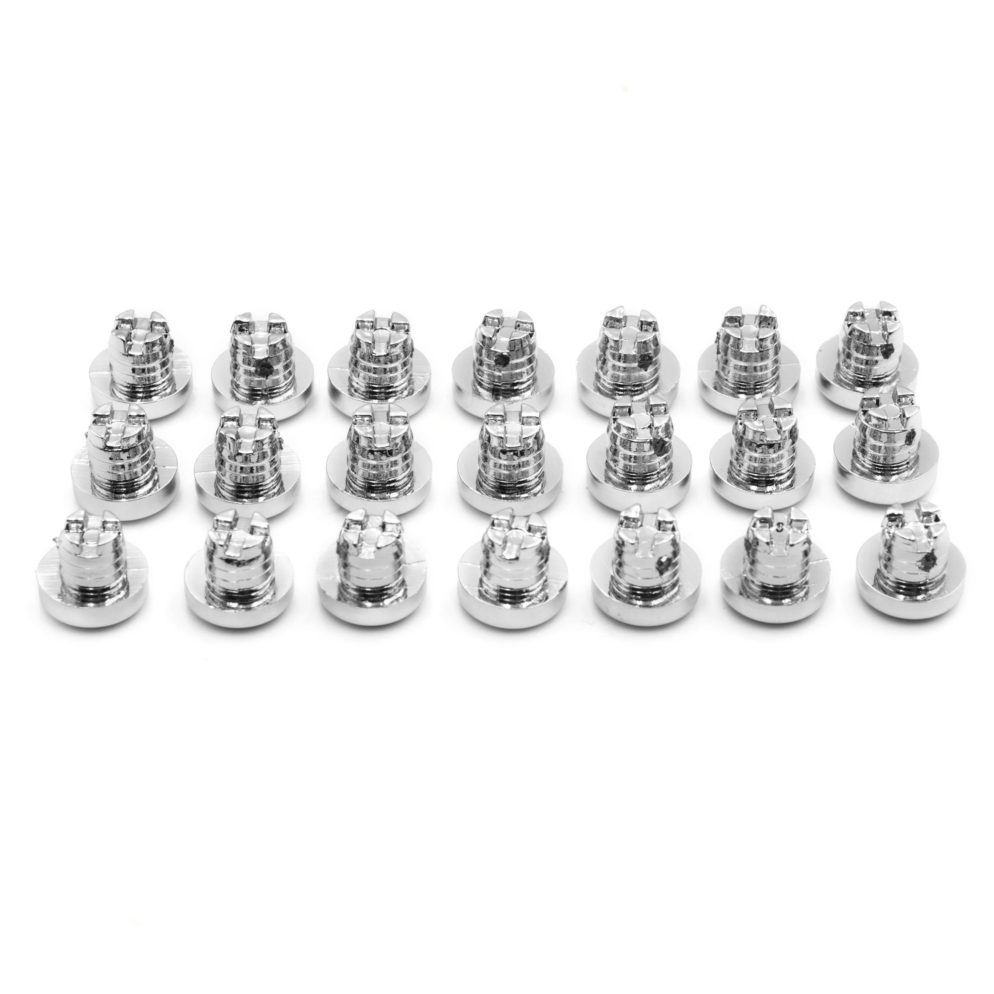 100pcs 12.1mmx7.1mm Universal Wheel Rivets Nuts For Rim Cap Lip Screw Bolt Tires Car Decoration Refits Auto Exterior Accessories