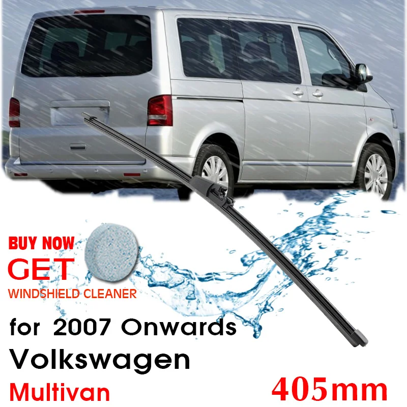 

Car Wiper Blade Rear Back Window Windscreen Windshield Wipers Accessories For Volkswagen Multivan Hatchback 2007 Onwards 405mm