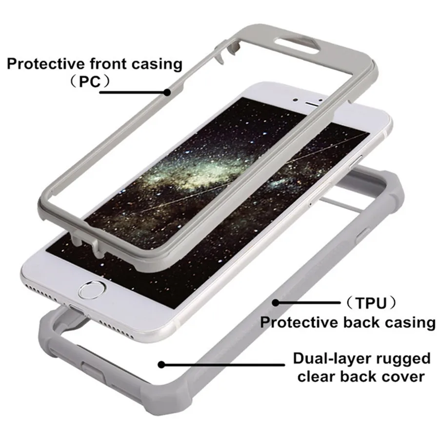 Soft TPU+PC Shockproof Transparent Case For Samsung Galaxy S26 Ultra Note 20 10 9 8 Hybrid Sturdy Clear Cover S25 S24 S23 S22