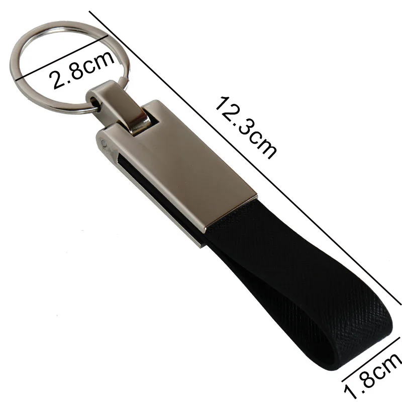 Fashion Anti-lost Car Keychain Leather Key Chain New Metal Auto Vehicle Keyring Holder Accessories Gift for Husband Keys