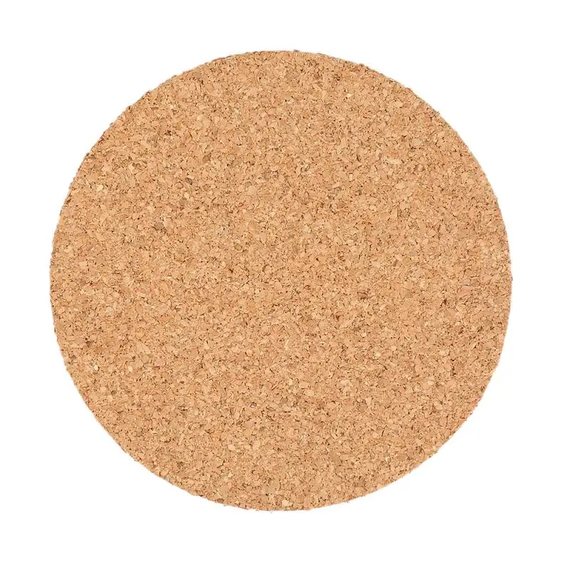 Natural Cork Coaster Heat Resistant Cup Mug Mat Coffee Tea Hot Drink Placemat For Dining Table Tableware Kitchen Accessories