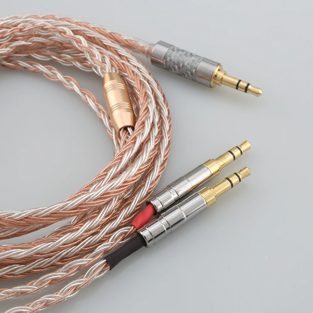 16-rdzeniowy 4,4 mm 4-pinowy XLR OCC Posrebrzany kabel słuchawkowy do słuchawek Hifiman Sundara Ananda HE1000se HE6se he400i he400se Arya