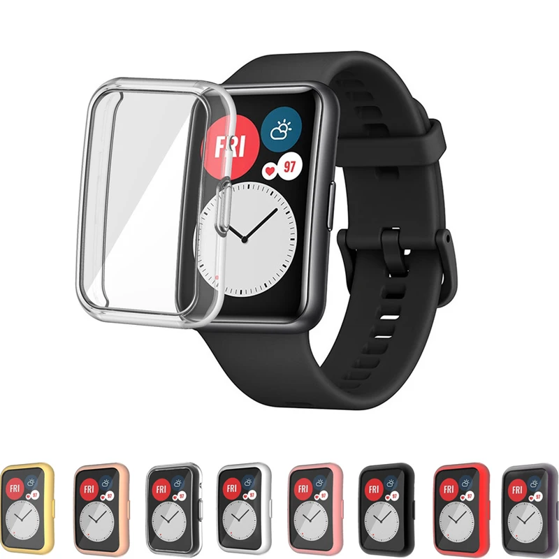 Soft Protective Cover For Huawei Watch GT 2e/2 Pro/2 46mm Fit honnor magic watch 2 46 mm Case Screen Protector Bumper Shell image 3