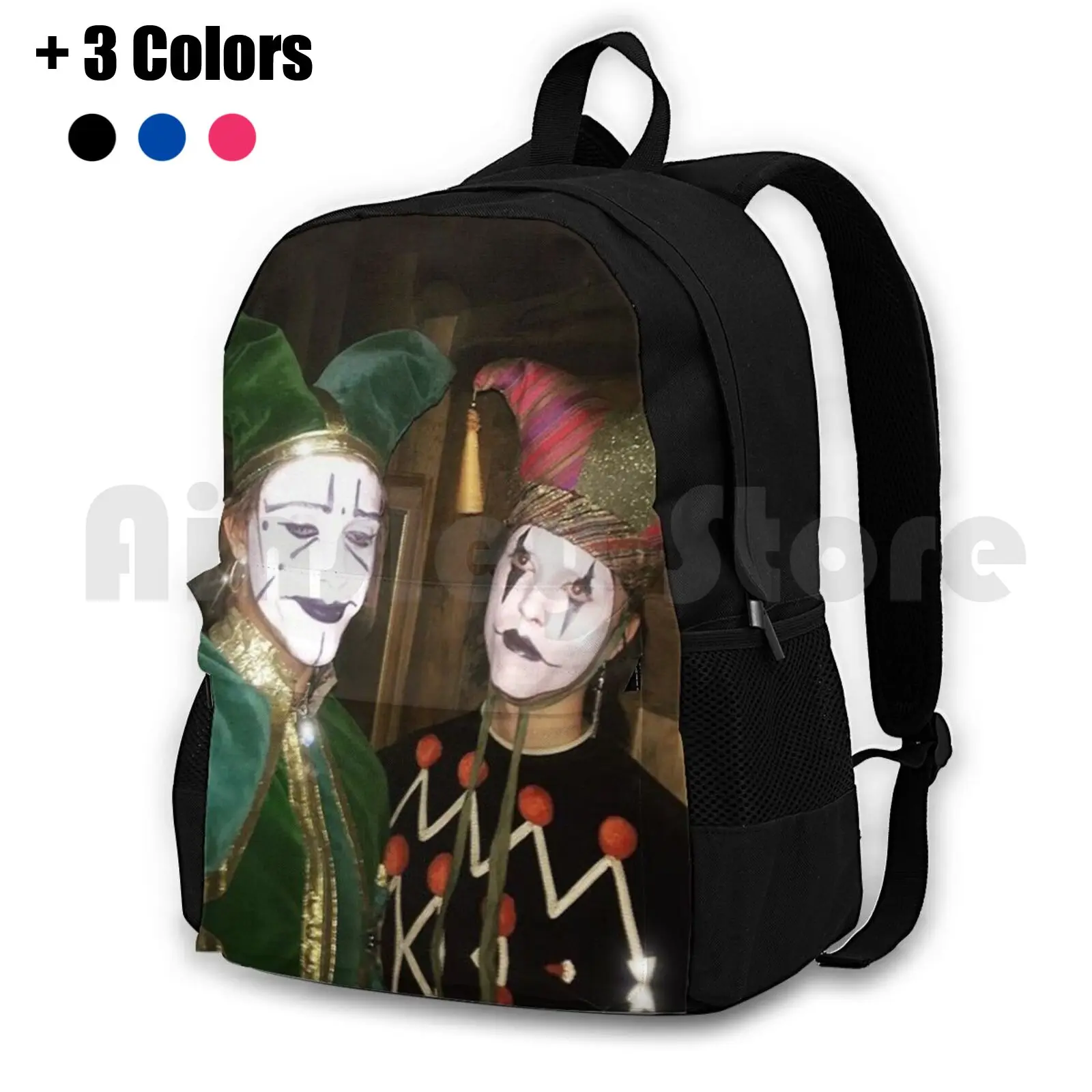 The Garden Outdoor Hiking Backpack Waterproof Camping Travel Thegarden Band Puzzleband Puzzle The Garden Band Indie Clown