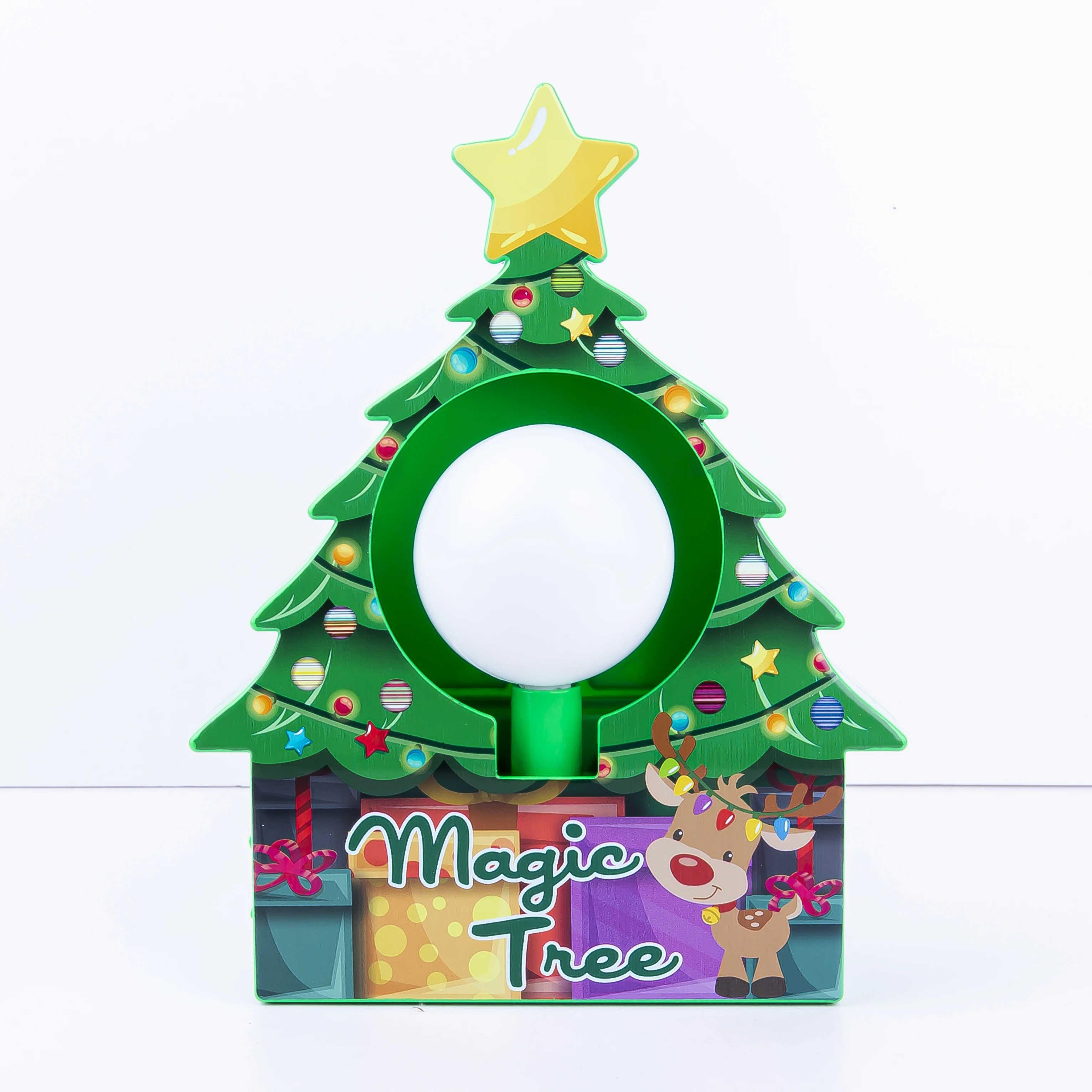 DIY Craft Magic Christmas Tree ตกแต่งเครื่องประดับภาพวาดเครื่องมือเด็กการเรียนรู้การศึกษาของขวัญของเล่น