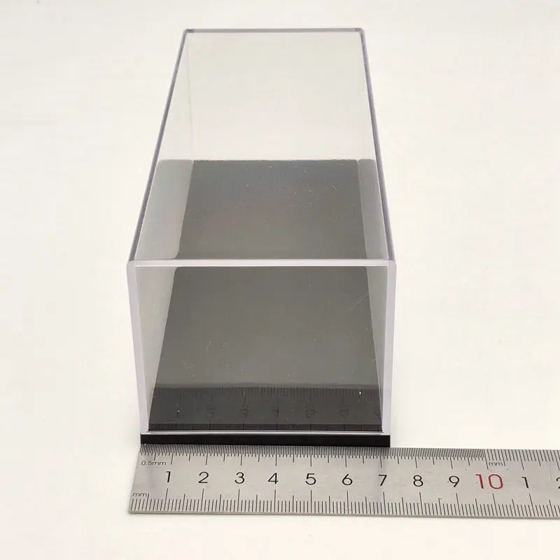 Model Car Acrylic Case Display Box Cover Transparent Dust Proof 1:43 1:64 Whole window 16cm