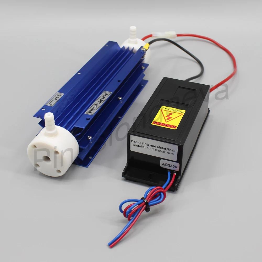 Pinus longaeva 10G/H 10grams Quartz tube type ozone generator Kit Corona discharge ozone oil device medical Ozone module