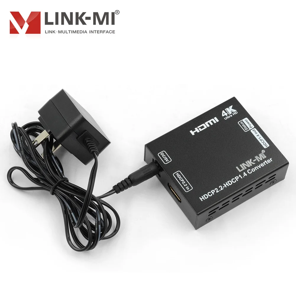 HDCP2.2 to 1.4 Converter link mi HDMI to HDMI YUV 4:2:0 UHD 4Kx2K Video Format Up to 1080p/4K /3D Video HDCP 2.2 to HDCP 1.4