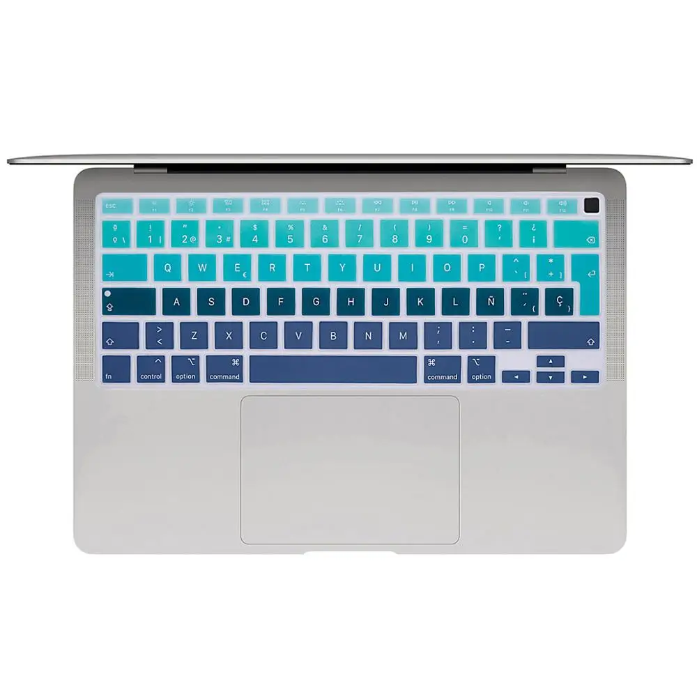 

Чехол для клавиатуры, силиконовый, испанский, для Macbook Air 13 A2179, 2020