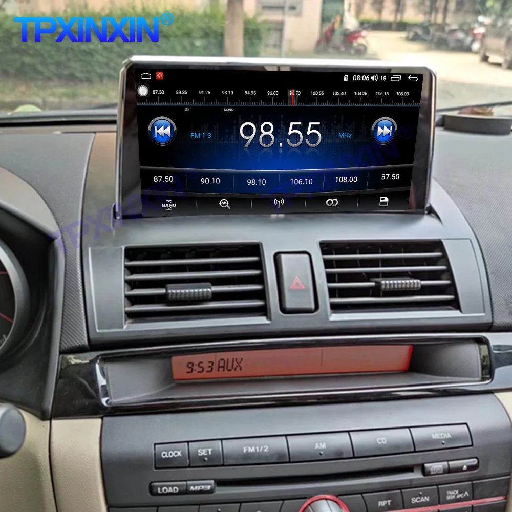 Autoradio Android 11.0, 6 go/128 go, Navigation GPS, Carplay, lecteur multimédia, stéréo, unité centrale pour voiture Mazda 3 Axela (2013 – 2018)