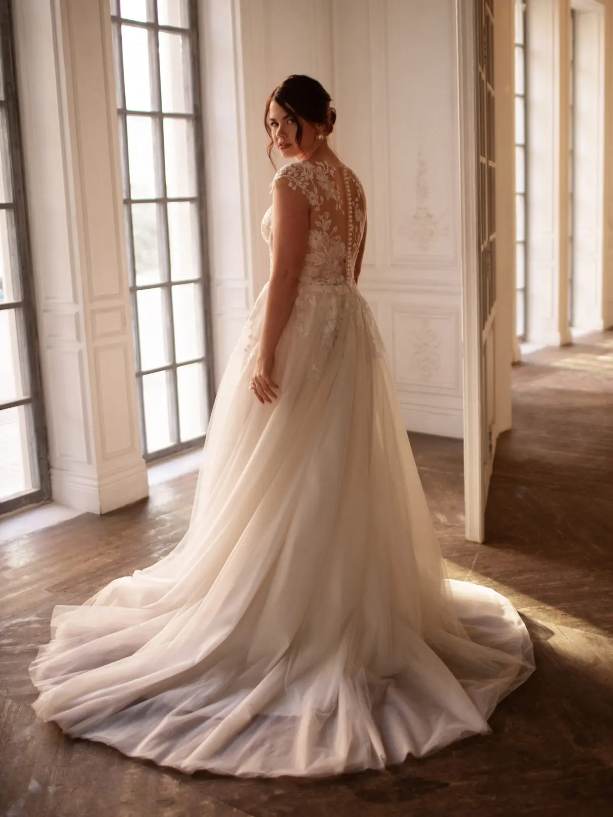 Vestido de novia de talla grande con apliques de encaje, vestido de novia Simple sin mangas con flores de barrido, vestido de novia de tul blanco para playa, vestido de novia Civil 2022