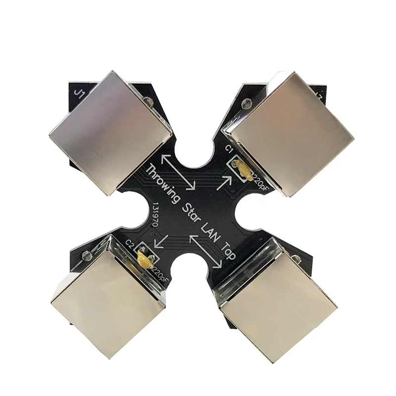 Lanzamiento de Star LAN Tap 1,5, paquete de red con conector RJ45, Mod de captura 100%, réplica de monitoreo, Ethernet Break Haker Tool