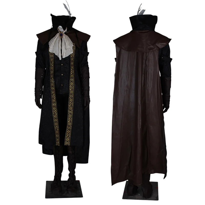 Halloween Costumes for Women Maria of The Bell Tower Uniform Lady Gothic Outfits Carnival Cosplay Cloak Vest Hat Full Set