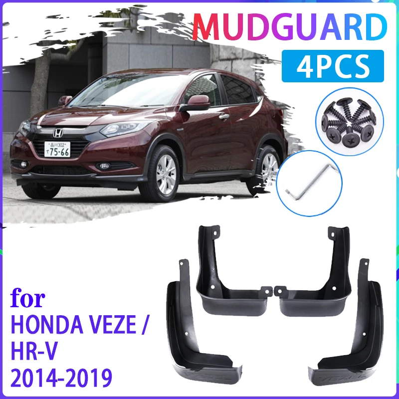 

Автомобильные брызговики для Honda HR-V Vezel 2014 ~ 2019 HRV HR V 2015 2016 2017 2018 брызговики брызговики на крыло автоаксессуары