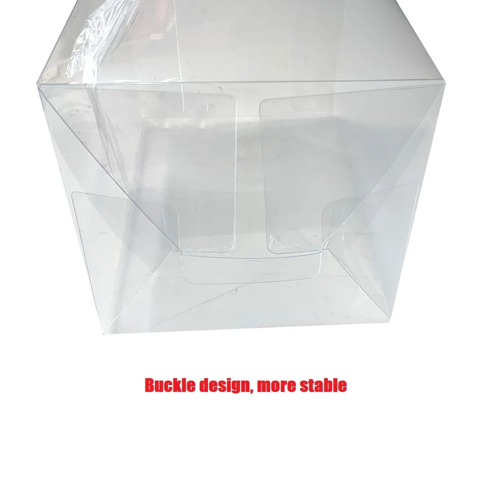 Ruitroliker-caja protectora de 5 piezas, funda protectora de PVC de 0,4 MM de grosor para Funko POP, figuras de vinilo de 6 pulgadas para coleccionistas
