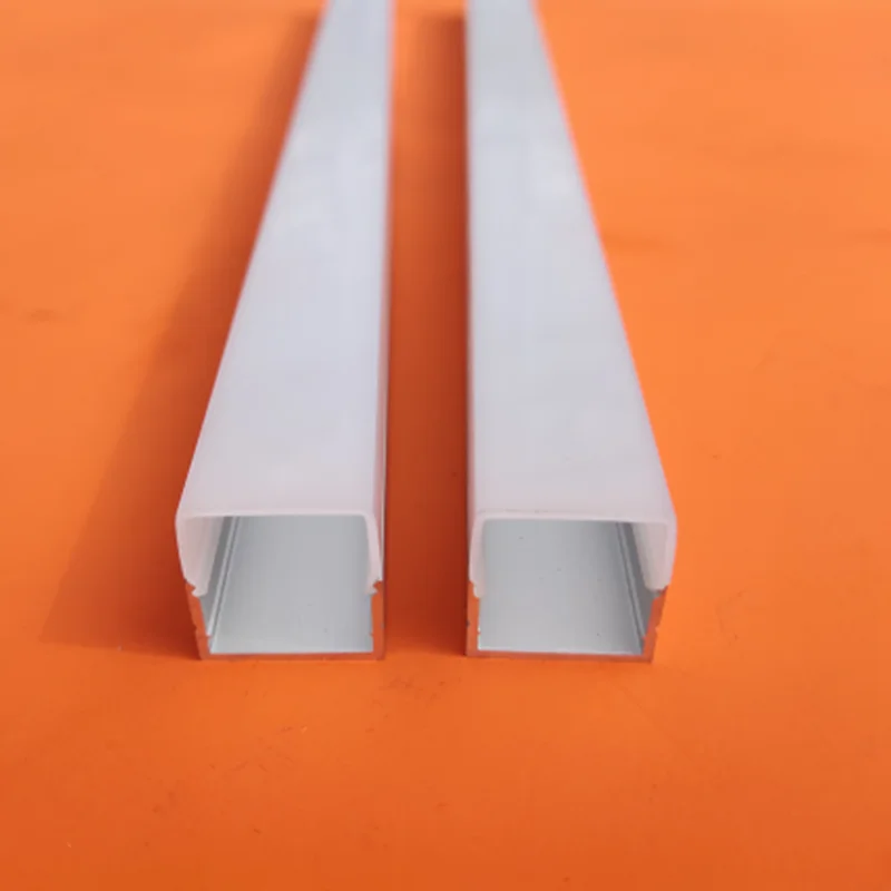 2M/PCS 3 sides emiting Aluminum heat sink channel led aluminium profiles for led strip housing