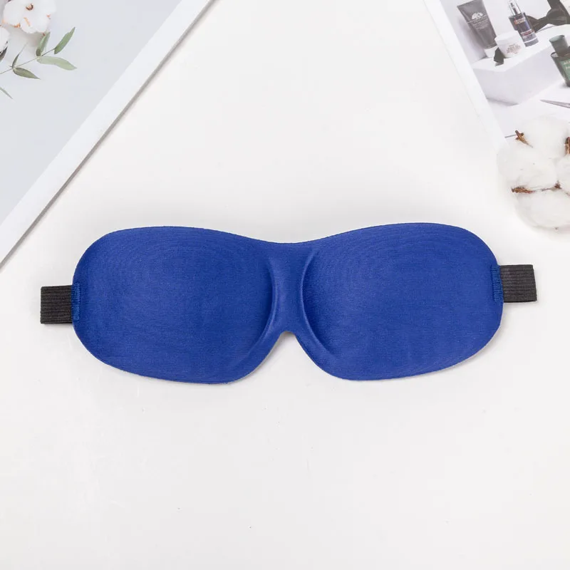 1PCS Women Men Soft  Portable Blindfold Travel Eyepatch 3D Sleep Mask Natural Sleeping Eye Mask Eyeshade Cover Shade Eye Patch